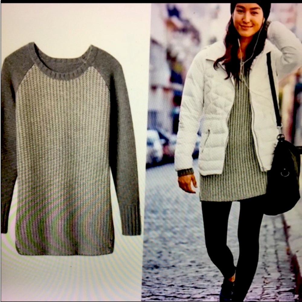 Athleta Sierra Wool Cashmere Crew Sweater